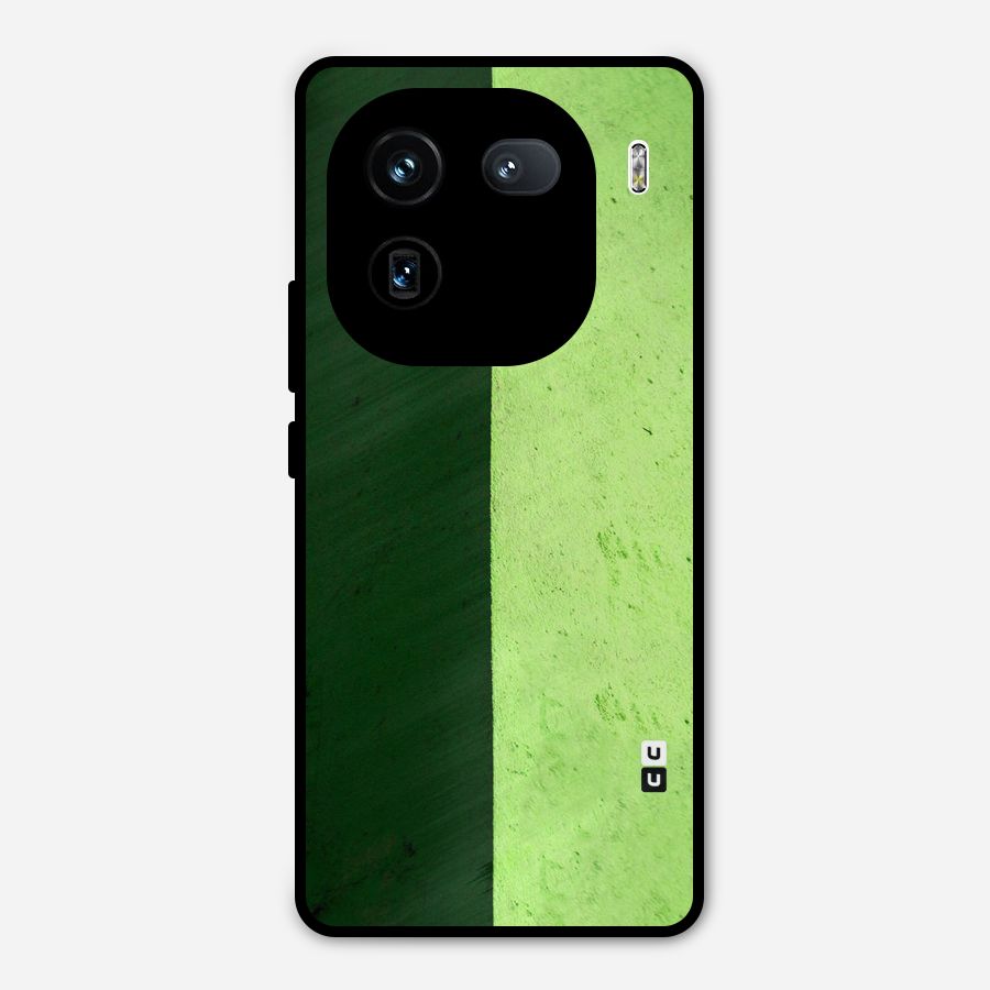 Shades Half Metal Back Case for iQOO 12