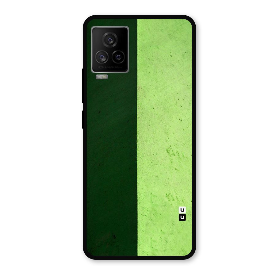 Shades Half Metal Back Case for iQOO 7 Legend 5G