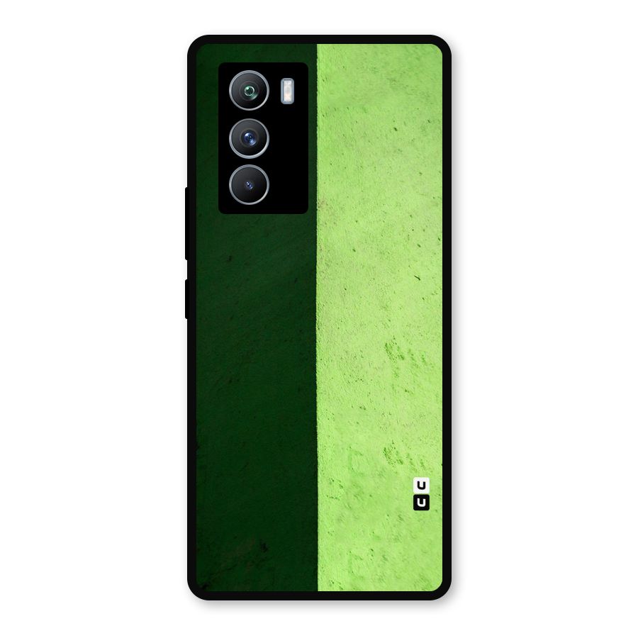 Shades Half Metal Back Case for iQOO 9 SE