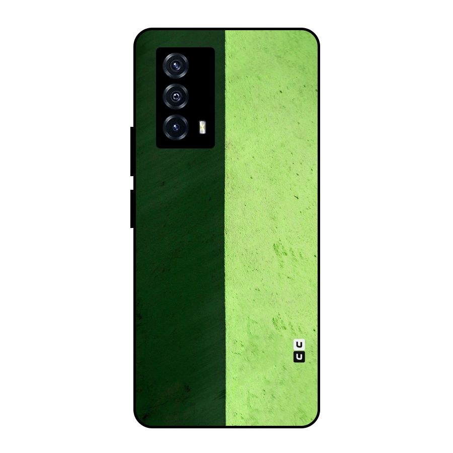 Shades Half Metal Back Case for iQOO Z5