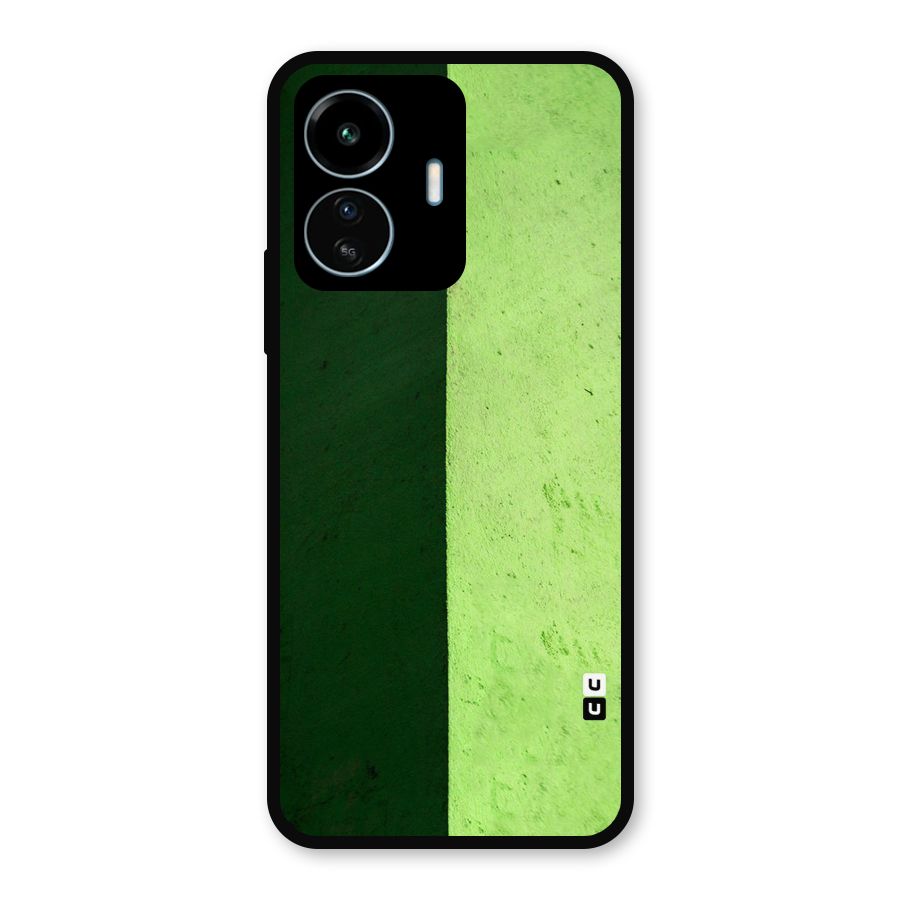 Shades Half Metal Back Case for vivo iQOO Z6 Lite 5G