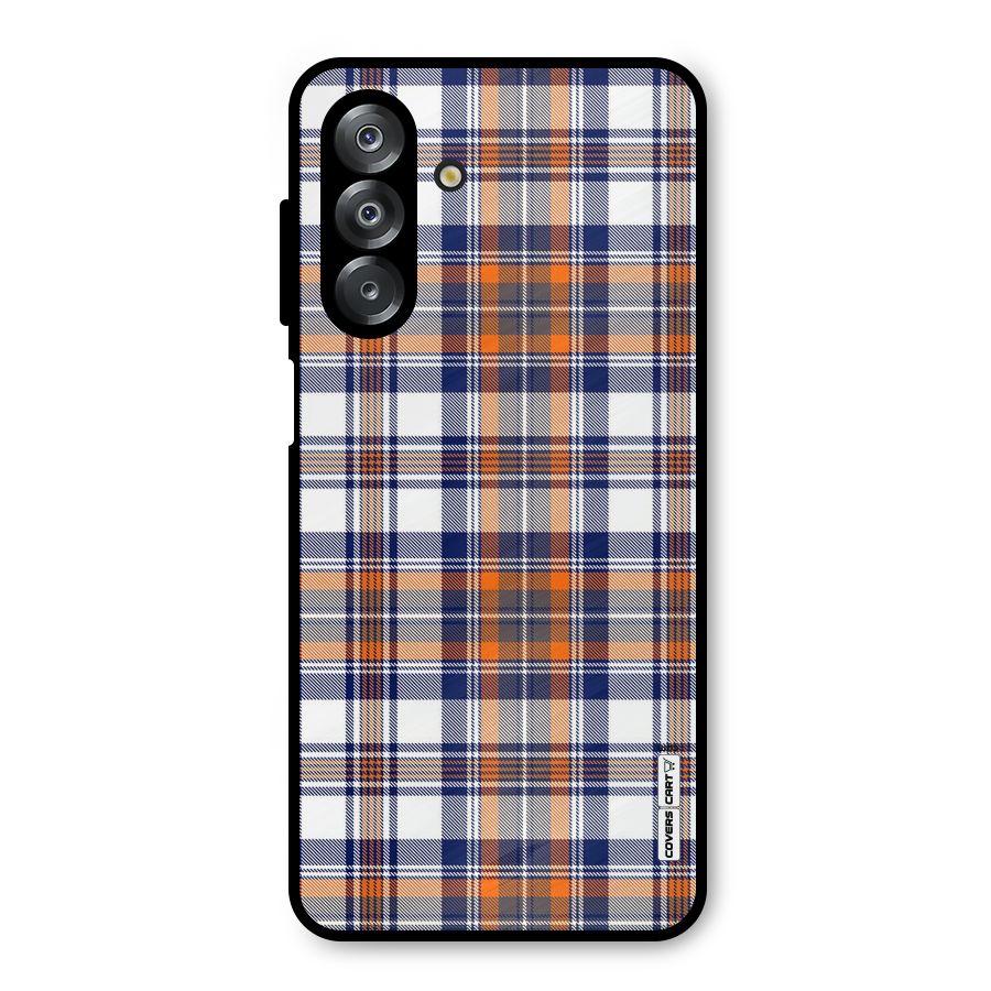 Shades Of Check Metal Back Case for Galaxy A26