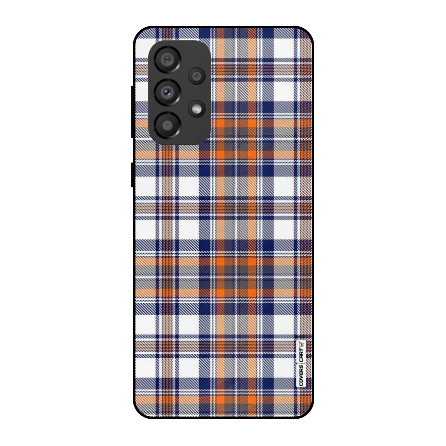 Shades Of Check Metal Back Case for Galaxy A33 5G