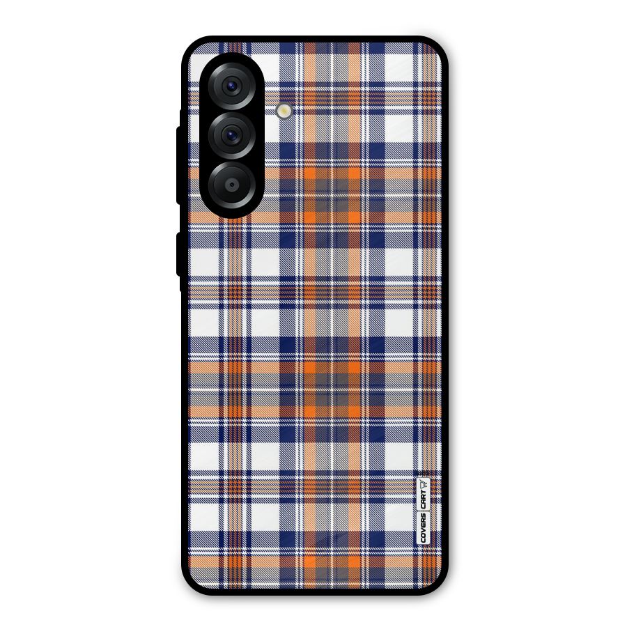 Shades Of Check Metal Back Case for Galaxy A56