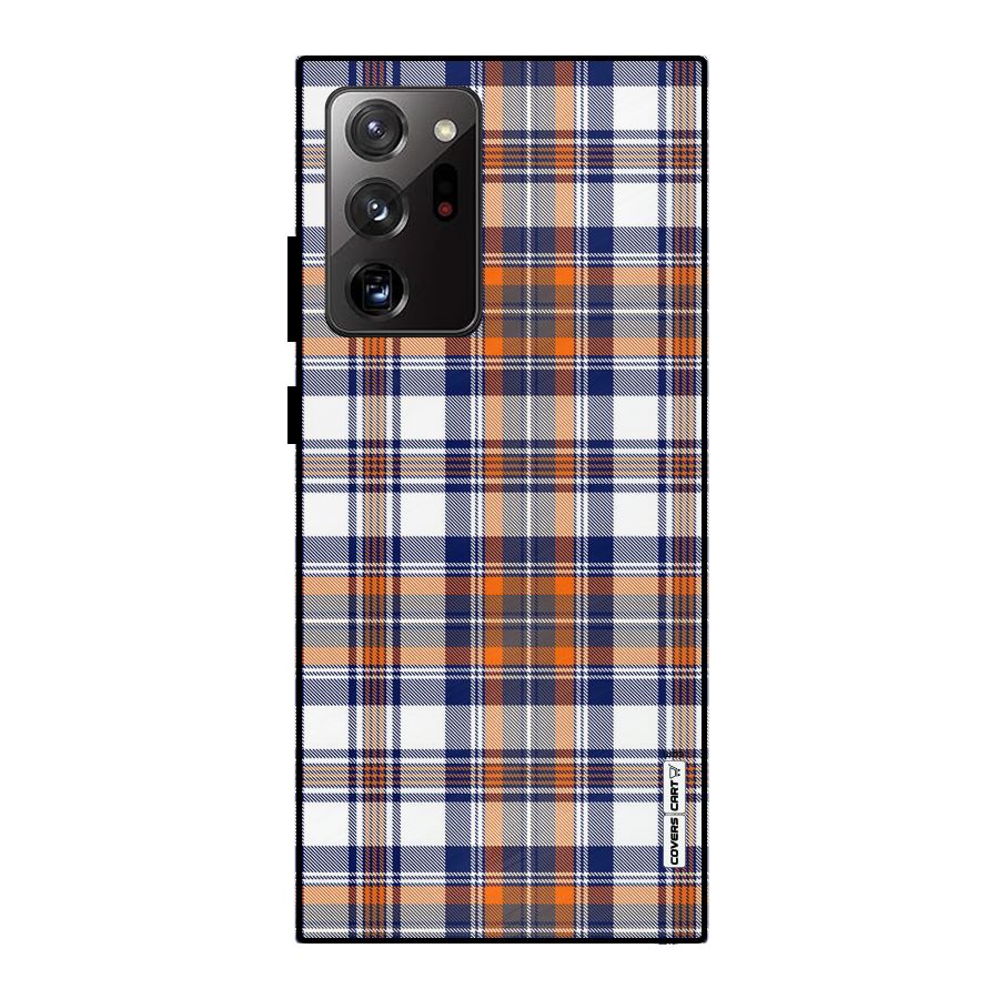 Shades Of Check Metal Back Case for Galaxy Note 20 Ultra