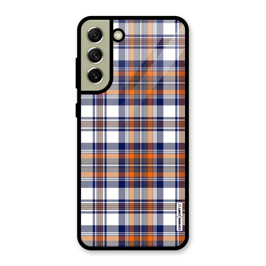 Shades Of Check Metal Back Case for Galaxy S21 FE 5G (2023)