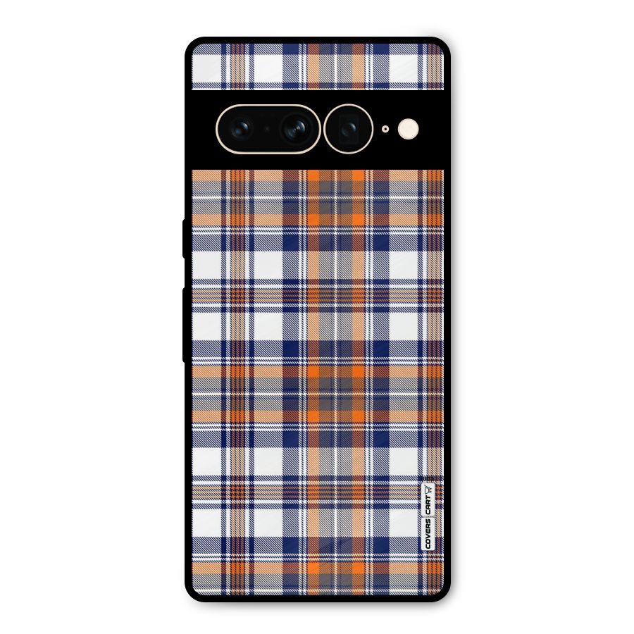 Shades Of Check Metal Back Case for Google Pixel 7 Pro