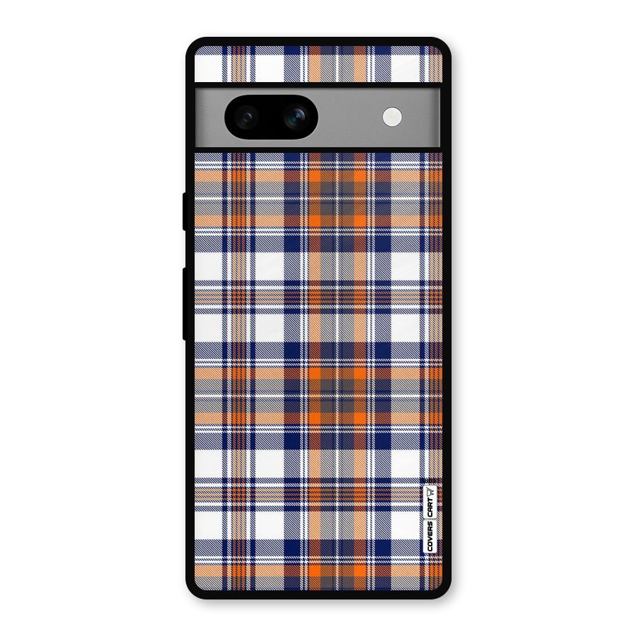 Shades Of Check Metal Back Case for Google Pixel 7a