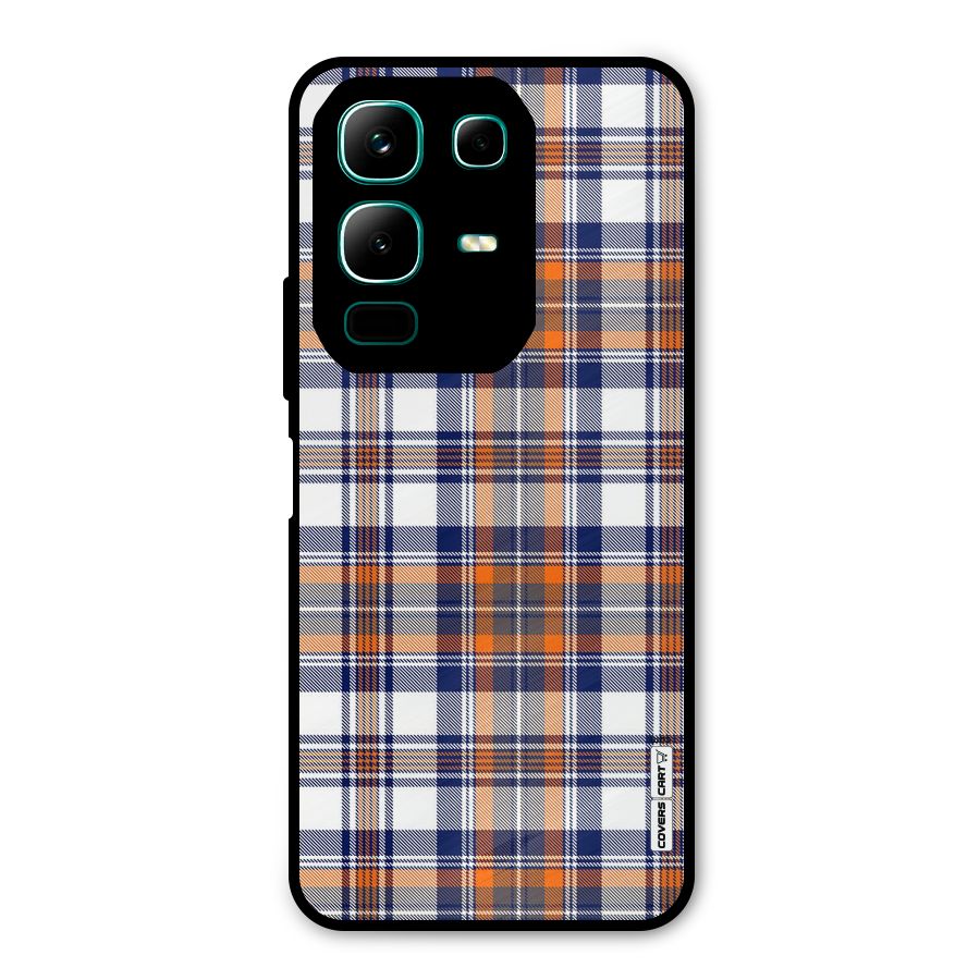 Shades Of Check Metal Back Case for Infinix Note 50x