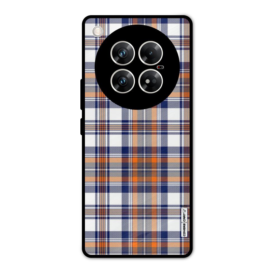 Shades Of Check Metal Back Case for Infinix Zero 40 5G