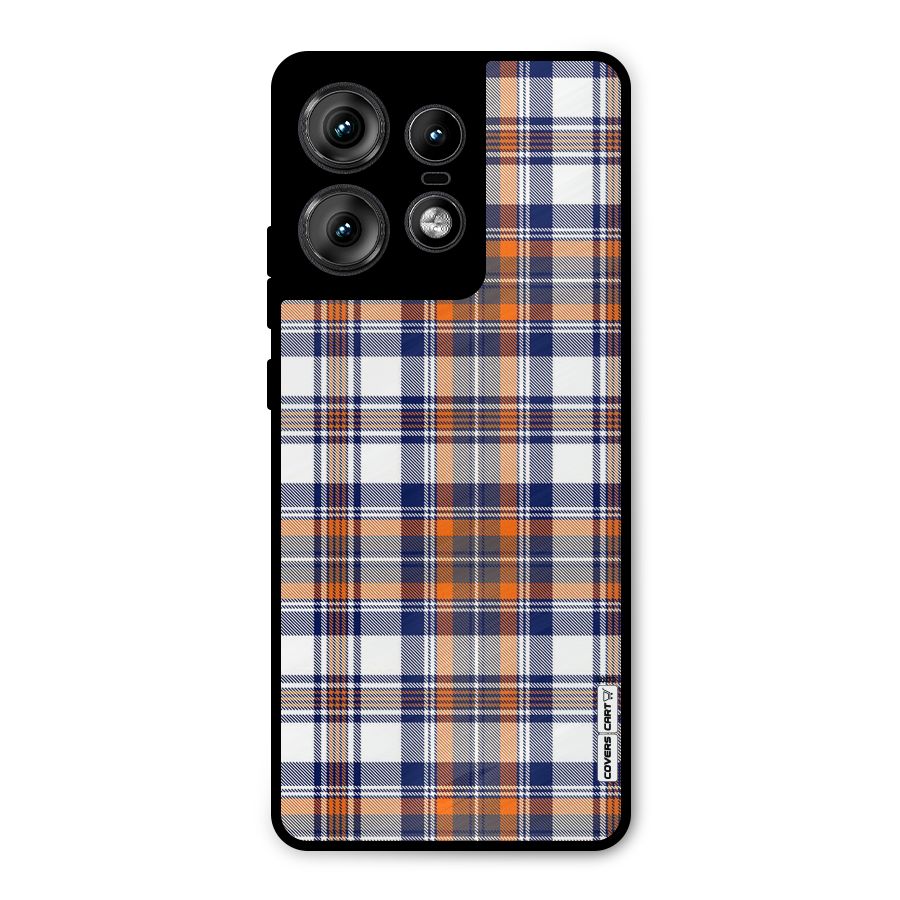 Shades Of Check Metal Back Case for Motorola Edge 50 Pro
