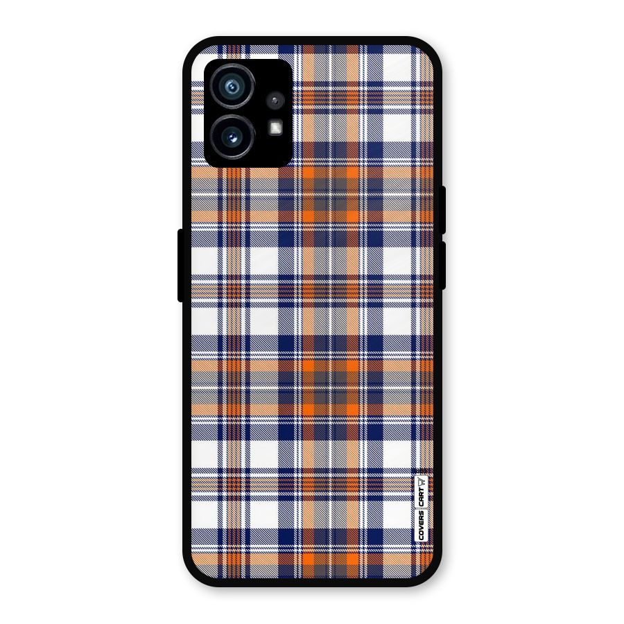 Shades Of Check Metal Back Case for Nothing Phone 1