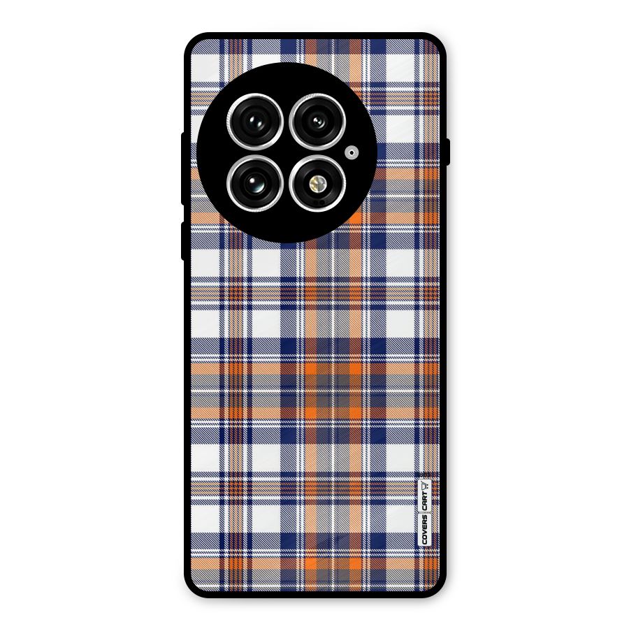 Shades Of Check Metal Back Case for OnePlus 13