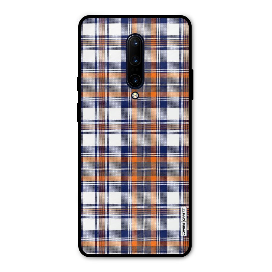 Shades Of Check Metal Back Case for OnePlus 7 Pro