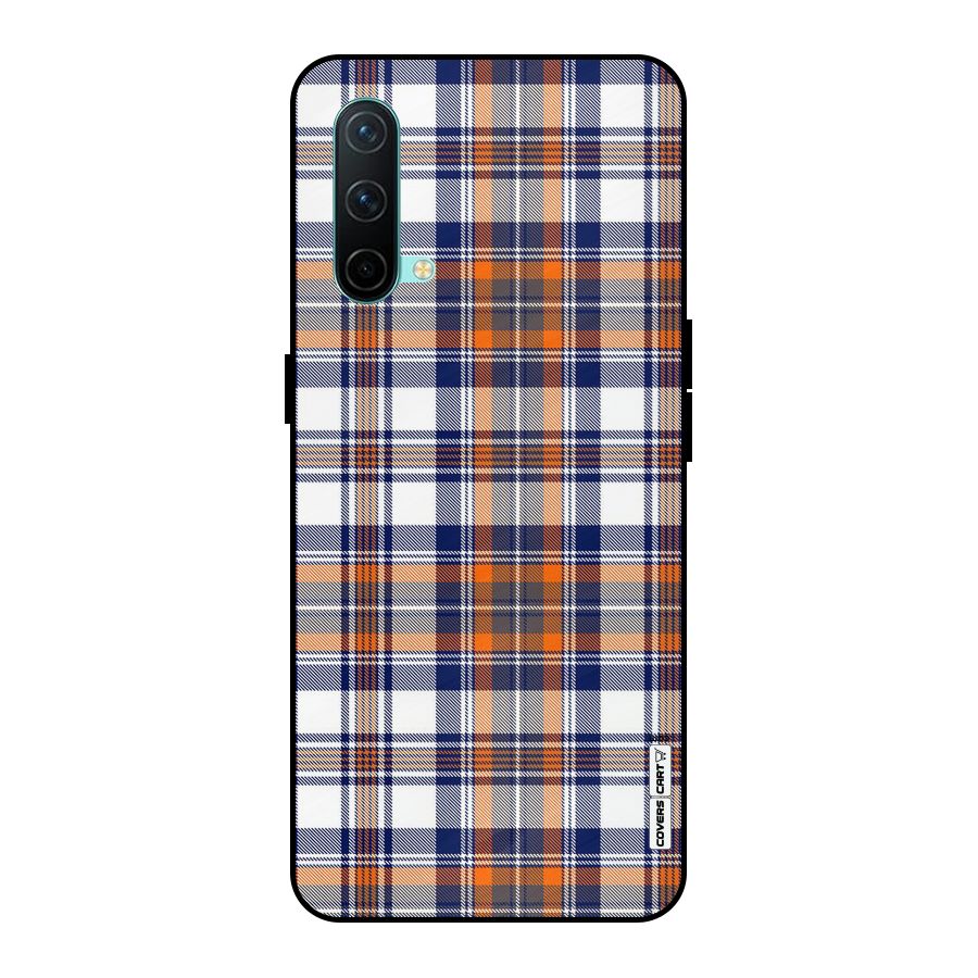 Shades Of Check Metal Back Case for OnePlus Nord CE 5G