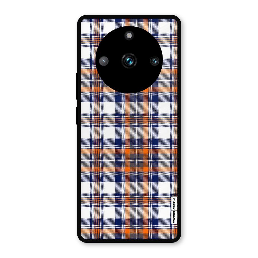 Shades Of Check Metal Back Case for Realme 11 Pro Plus