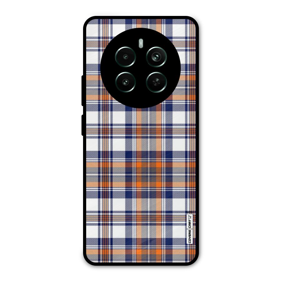 Shades Of Check Metal Back Case for Realme 12 Pro Plus
