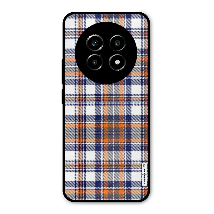 Shades Of Check Metal Back Case for Realme 13 Pro