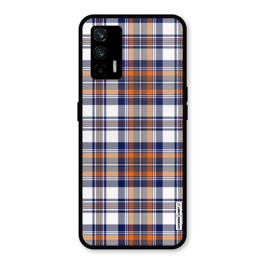 Shades Of Check Metal Back Case for Realme GT 5G