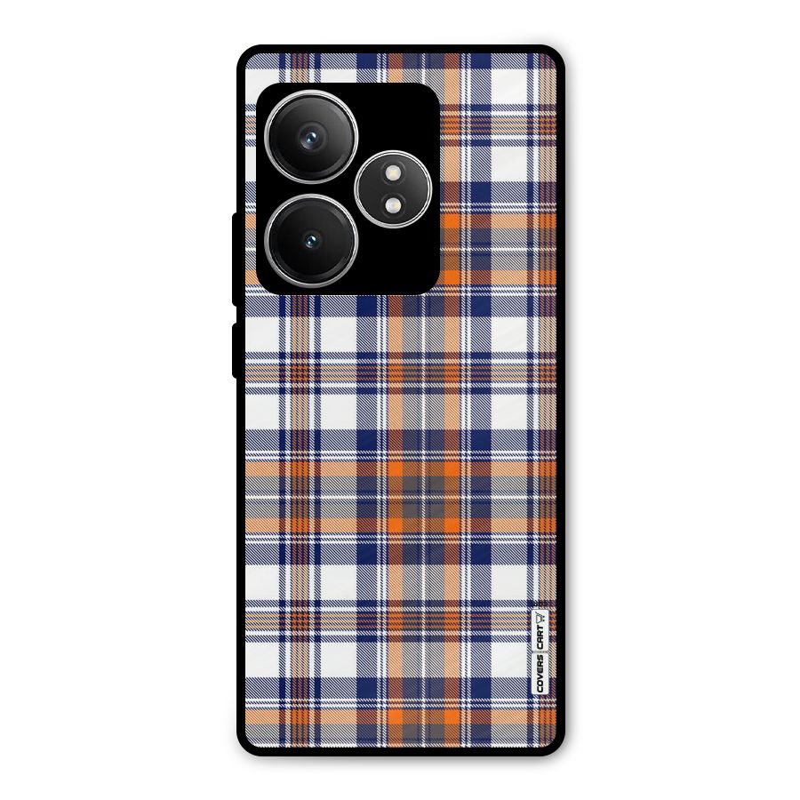 Shades Of Check Metal Back Case for Realme GT 6T