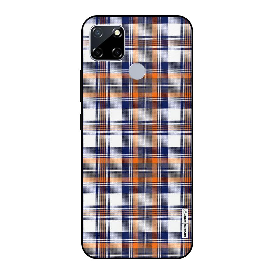 Shades Of Check Metal Back Case for Realme Narzo 20