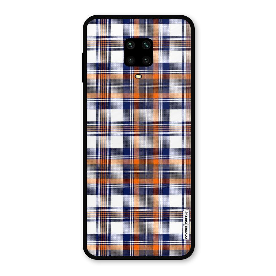 Shades Of Check Metal Back Case for Redmi Note 10 Lite