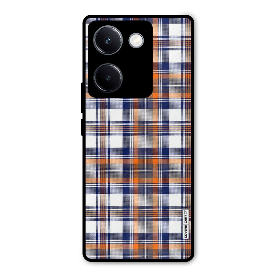 Shades Of Check Metal Back Case for Vivo Y300 Plus