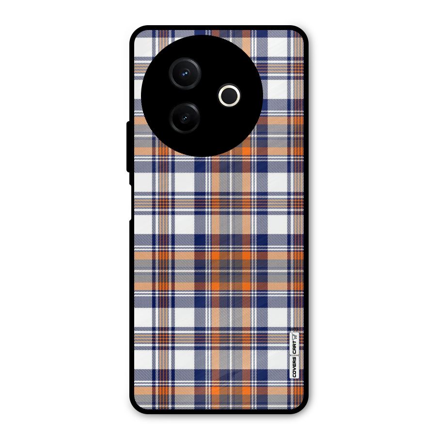Shades Of Check Metal Back Case for Vivo Y39