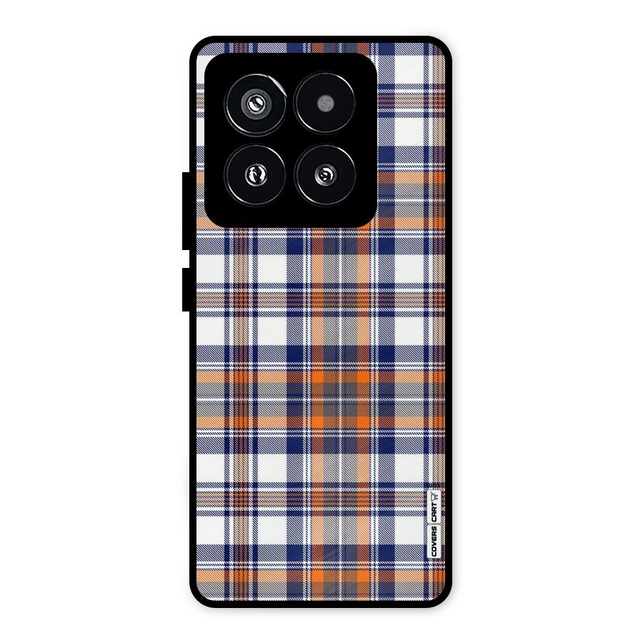 Shades Of Check Metal Back Case for Xiaomi 14 Pro