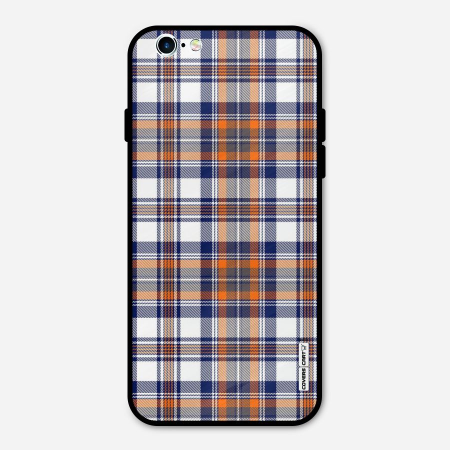 Shades Of Check Metal Back Case for iPhone 6 6s
