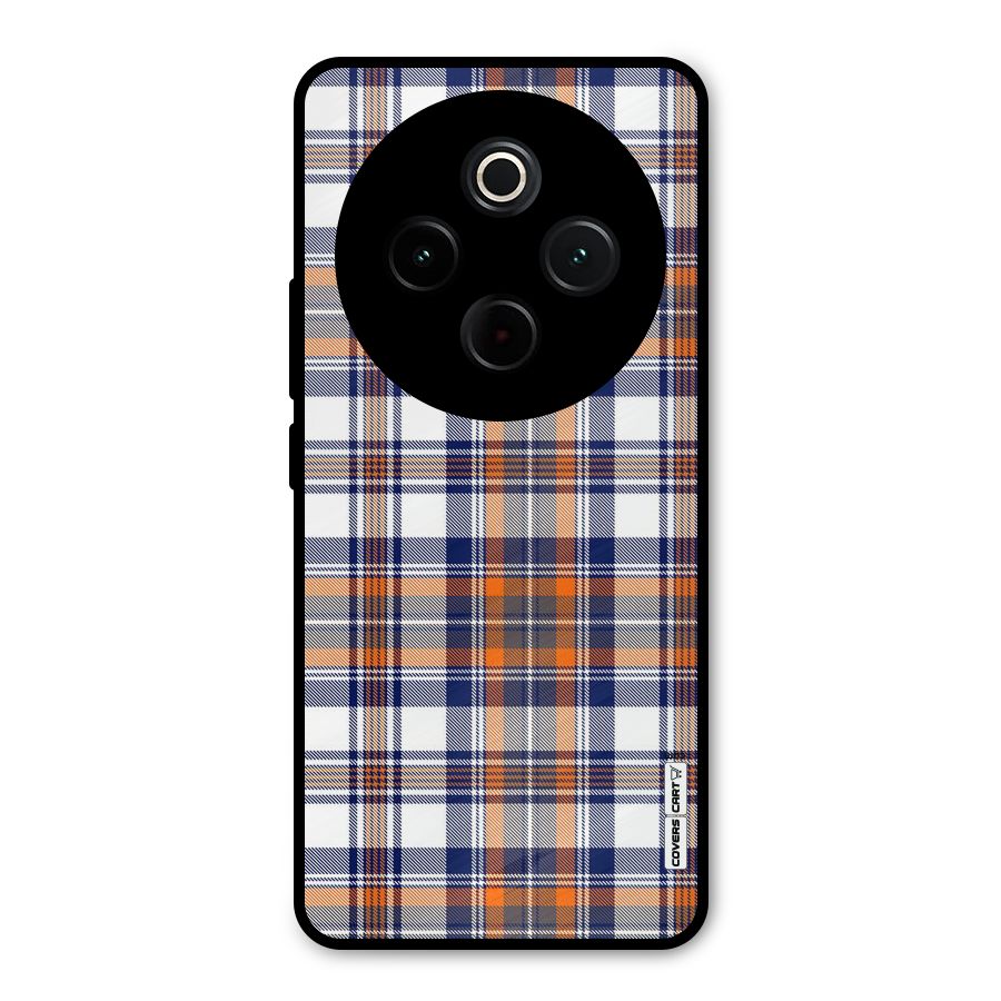 Shades Of Check Metal Back Case for iQOO Z10