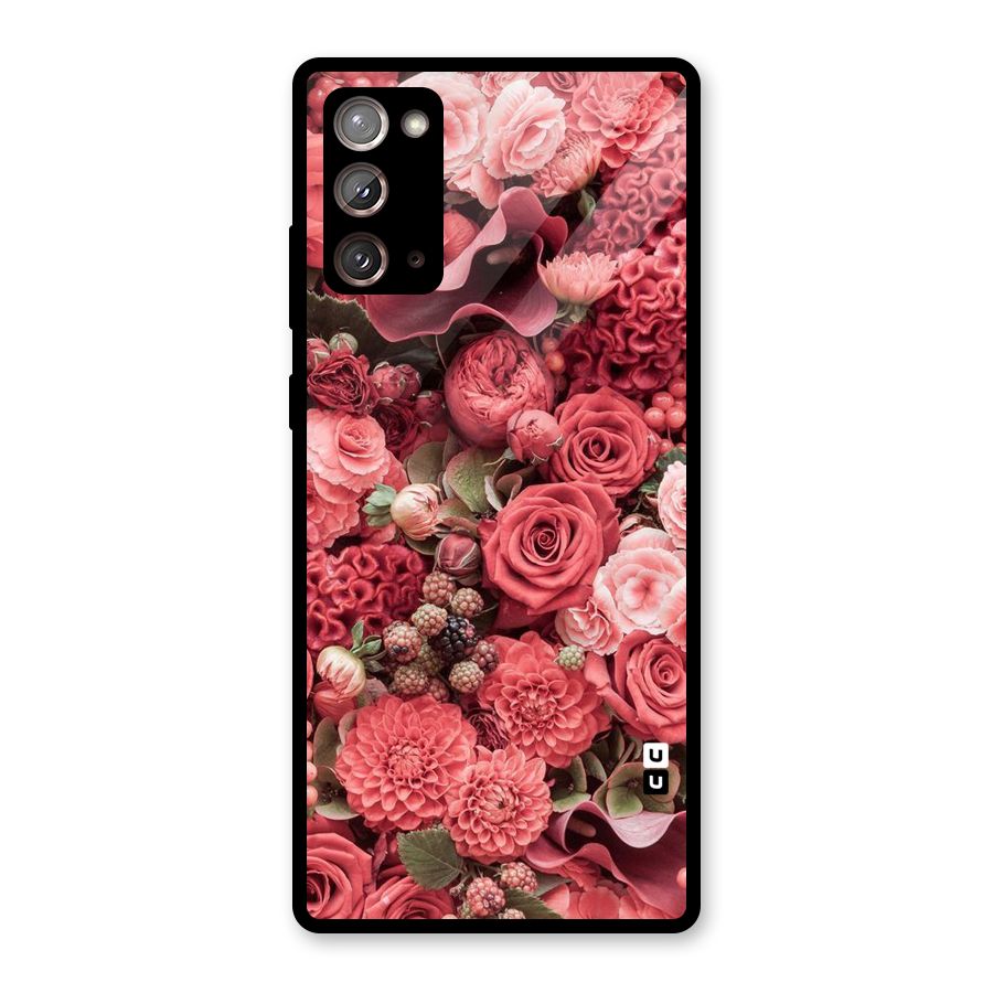 Shades Of Peach Glass Back Case for Galaxy Note 20