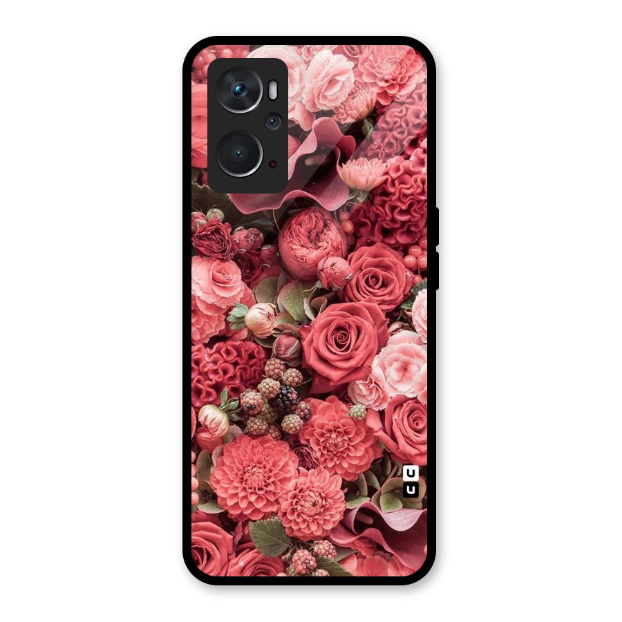 Shades Of Peach Glass Back Case for Oppo K10 4G