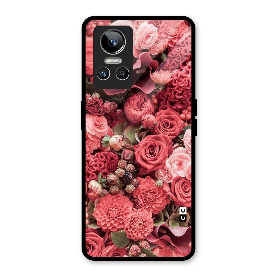Shades Of Peach Glass Back Case for Realme GT Neo 3