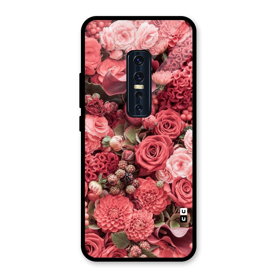 Shades Of Peach Glass Back Case for Vivo V17 Pro