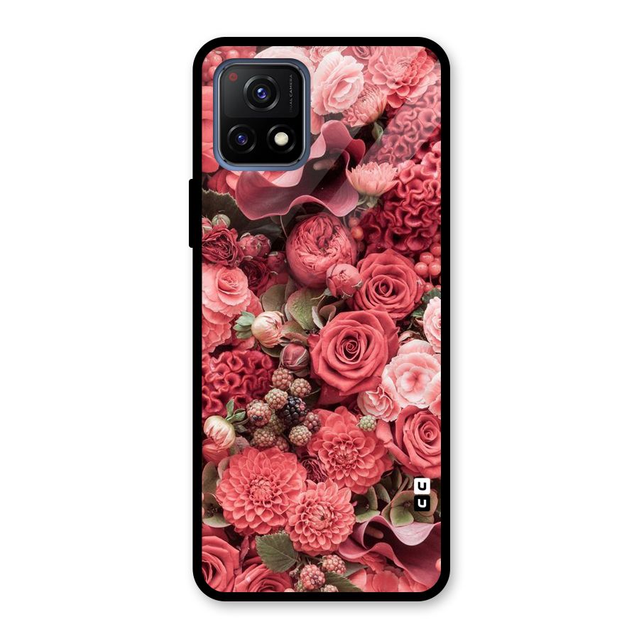 Shades Of Peach Glass Back Case for Vivo Y72 5G
