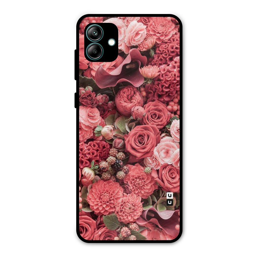 Shades Of Peach Metal Back Case for Galaxy A04