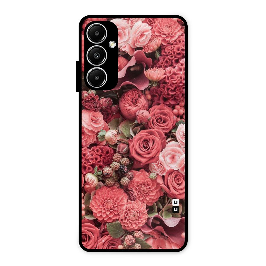 Shades Of Peach Metal Back Case for Galaxy A05s
