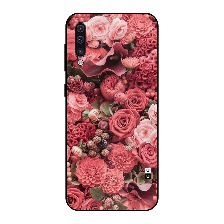 Shades Of Peach Metal Back Case for Galaxy A30s