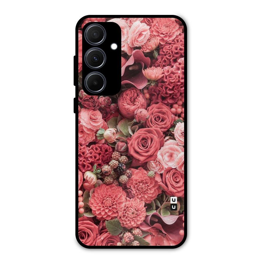 Shades Of Peach Metal Back Case for Galaxy A35