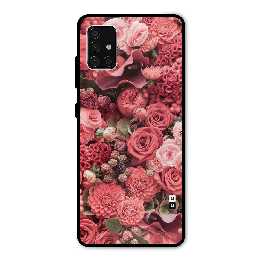 Shades Of Peach Metal Back Case for Galaxy A51