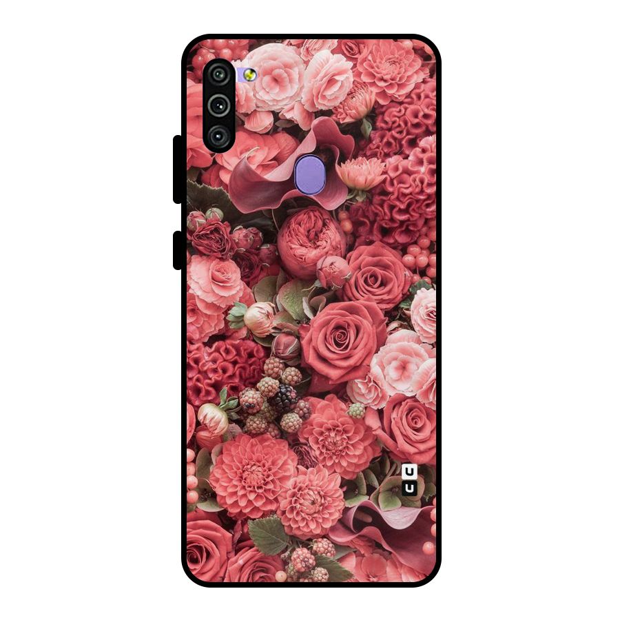 Shades Of Peach Metal Back Case for Galaxy M11