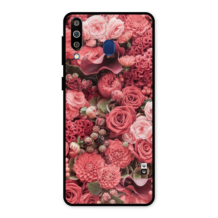 Shades Of Peach Metal Back Case for Galaxy M30