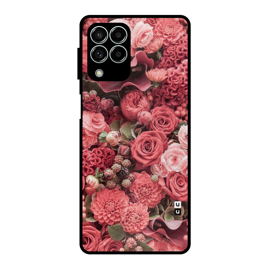 Shades Of Peach Metal Back Case for Galaxy M33