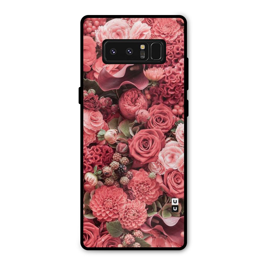 Shades Of Peach Metal Back Case for Galaxy Note 8