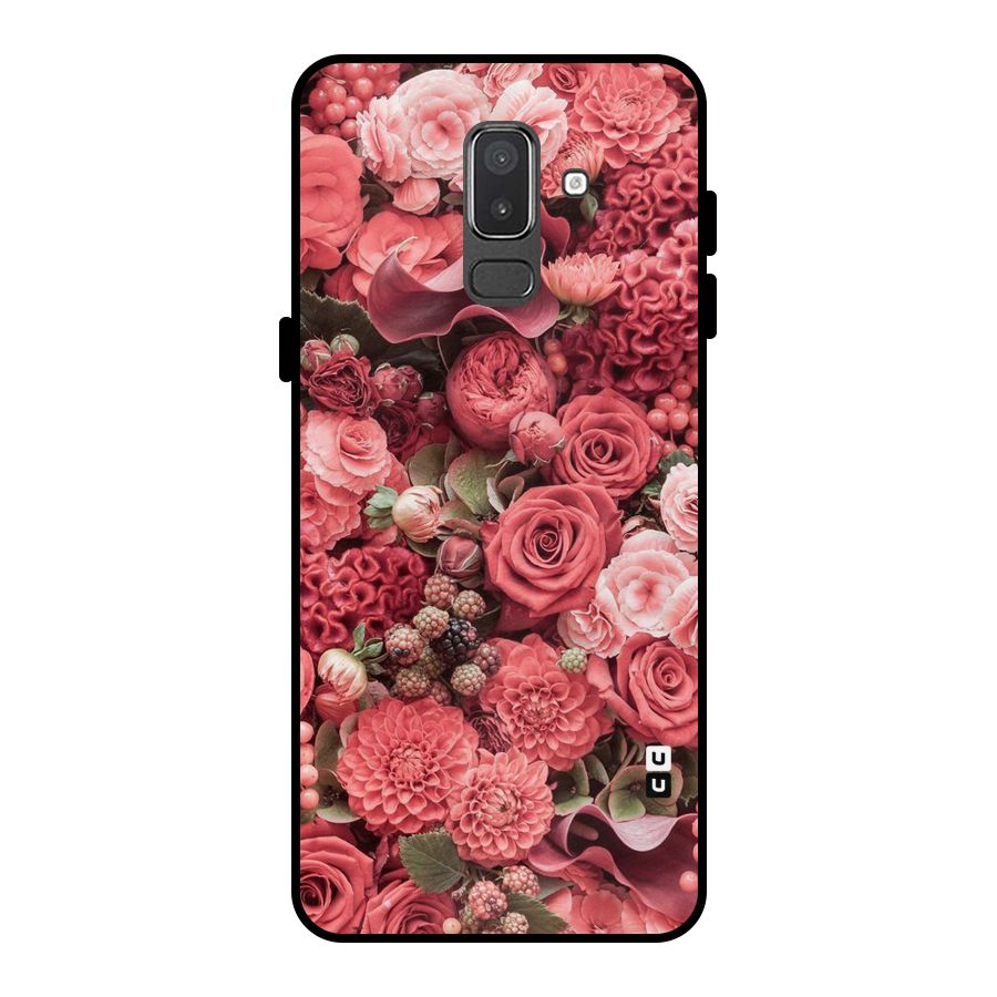 Shades Of Peach Metal Back Case for Galaxy On8 (2018)