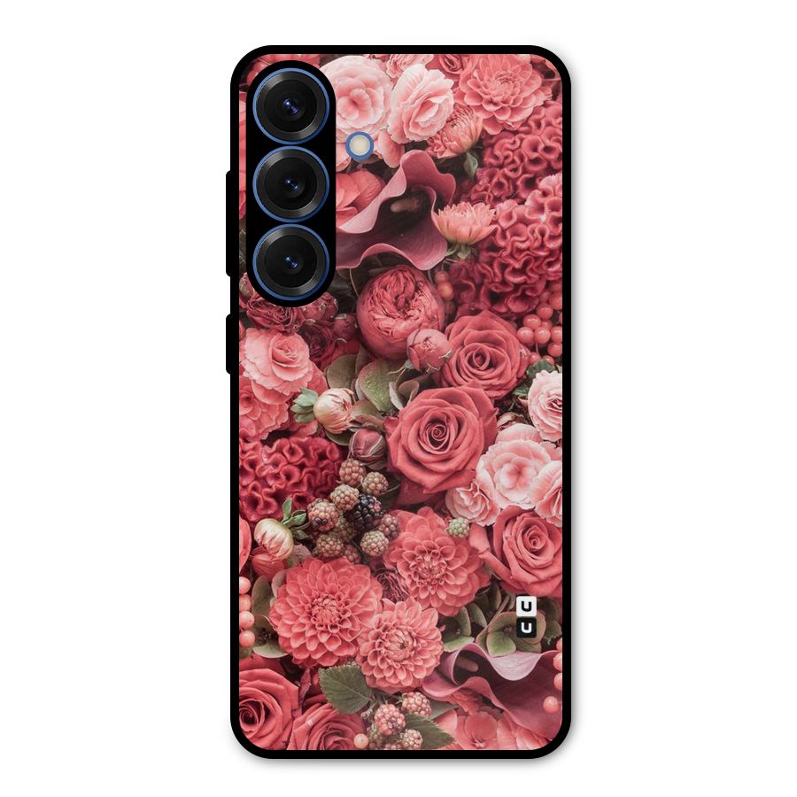 Shades Of Peach Metal Back Case for Galaxy S25