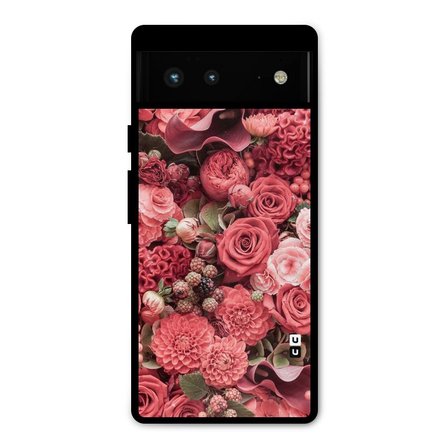 Shades Of Peach Metal Back Case for Google Pixel 6
