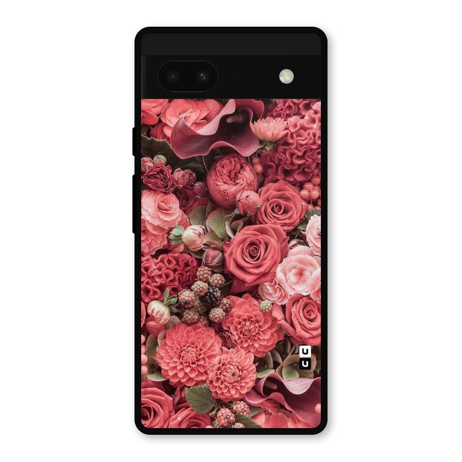 Shades Of Peach Metal Back Case for Google Pixel 6a