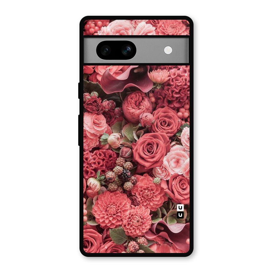 Shades Of Peach Metal Back Case for Google Pixel 7a